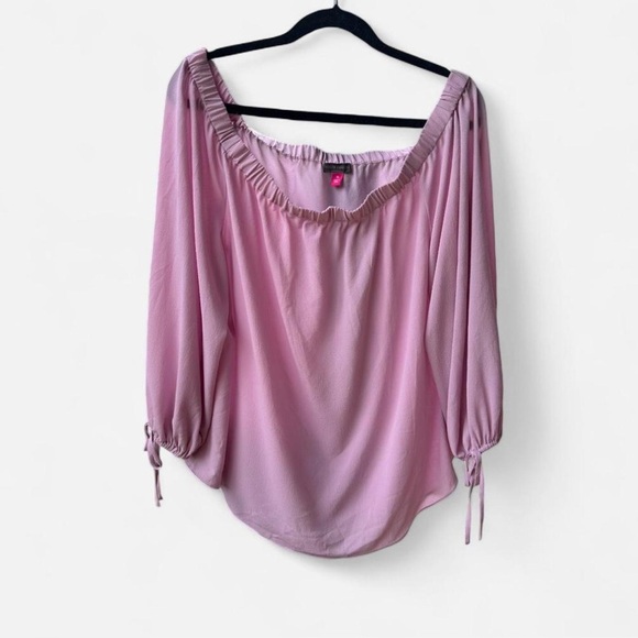 Vince Camuto Tops - Vince Camuto Light Pink Blouse